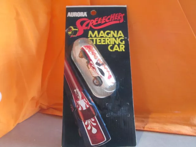 Vintage Aurora AFX Screechers Magna Steering Car MINT In Package HO Slot Car NOS