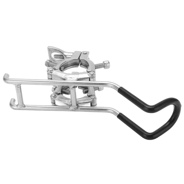 Boat Fishing Rod Holder 316 Stainless Steel Double Clamp Adjustable Rack For