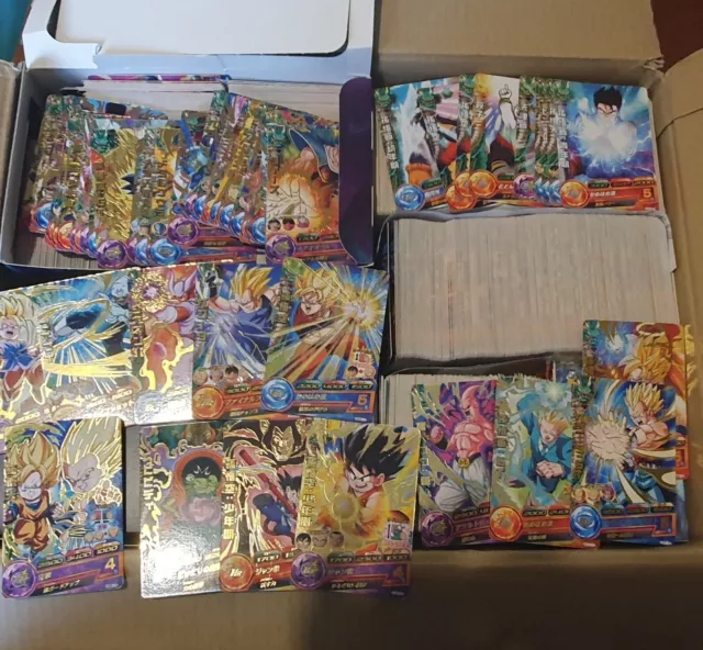 Lot - 40 Cartes ANCIENNES dont 10 rares-  SUPER DRAGON BALL HEROES - SANS DOUBLE