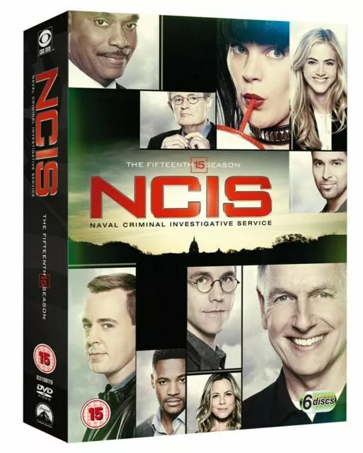 NCIS: The Fifteenth Season DVD (2019) Mark Harmon cert 15 6 discs Amazing Value