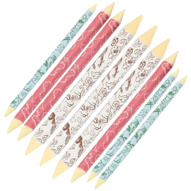 9 Pcs Paper Blending Stump Paper Eraser Color Pencils Highlight