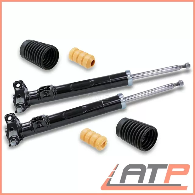 2X Shock Absorber Gas +Dust Cover Front For Mercedes 190 W201 E-Class W124 C124