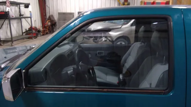 86-97 Nissan D21 Hardbody Pick Up OEM Front Left Driver Door Window (GLASS ONLY)