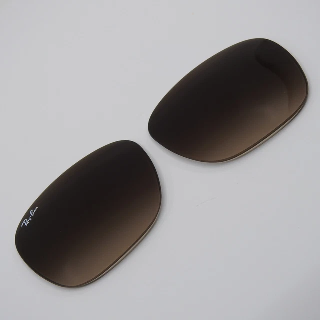 Auténticas gafas de sol Ray Ban RB3588 55 mm marrón degradado CR-39