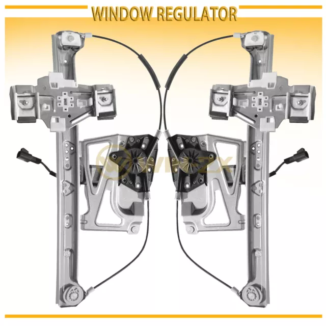 Front Left Right Power Window Regulator and Motor fit 2000-2001 Cadillac DeVille