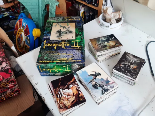Trading Cards Frazetta II the Legends 386 cartes Conan Tarzan BOX boîte blister