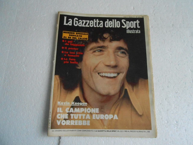 Gazzetta Dello Sport Illustrata N°37 – 1980 – Calcio Europeo, GP Imola, Mazzola (occasion)
