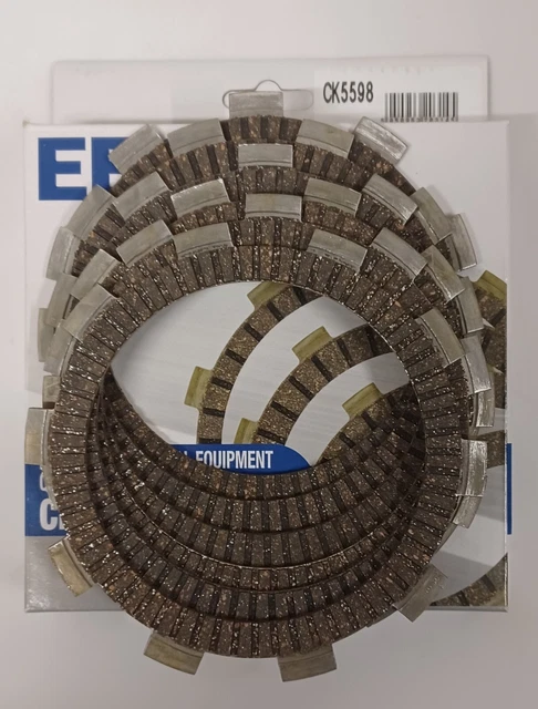 thumbnail image 2 of EBC Heavy Duty Clutch Friction Plate Kit For Yamaha TTR125 (2000-2021) – CK2254, Made In UK 2 of 5
