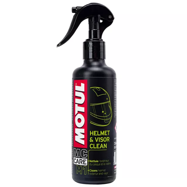 Motul M1 Detergente Pulitore Spray Visiera Esterno Casco Integrale Modulare Jet