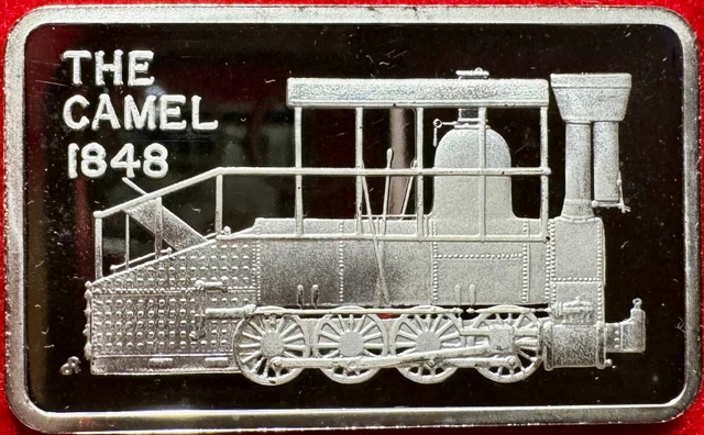 The Great Locomotives Series One - The Camel - .999 Silver - Proof
