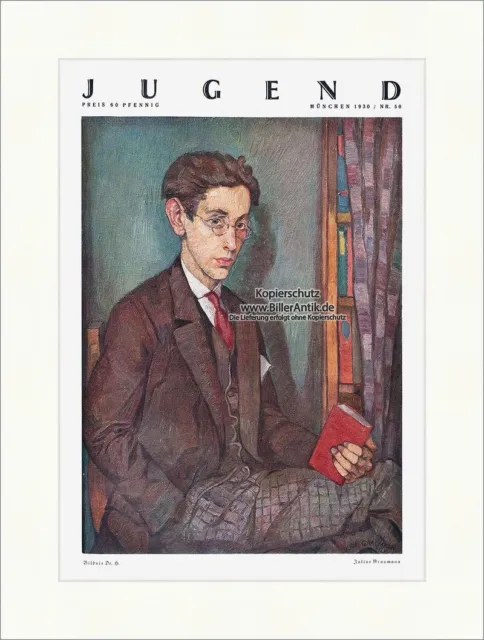 Titelseite der Nummer 50 von 1930 Julius Graumann Dr. H. Mann Jugend 4733