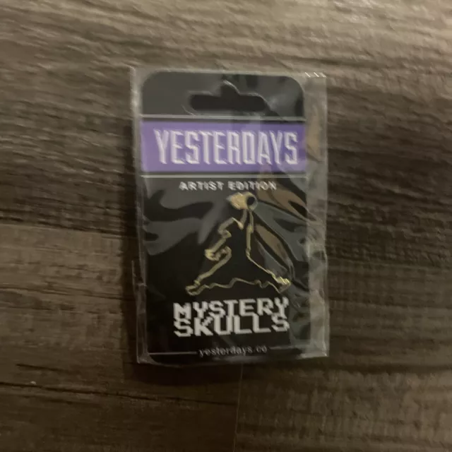 Mystery Skulls Jumpman Pin Yesterdays New Artist Edition Micheal Jordan Play