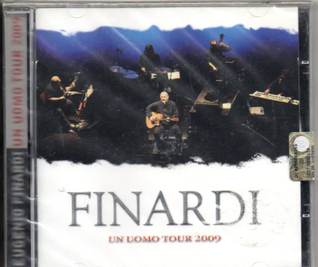 EUGENIO FINARDI CD UN UOMO TOUR 2009 nuovo SIGILLATO 15 tracce SEALED