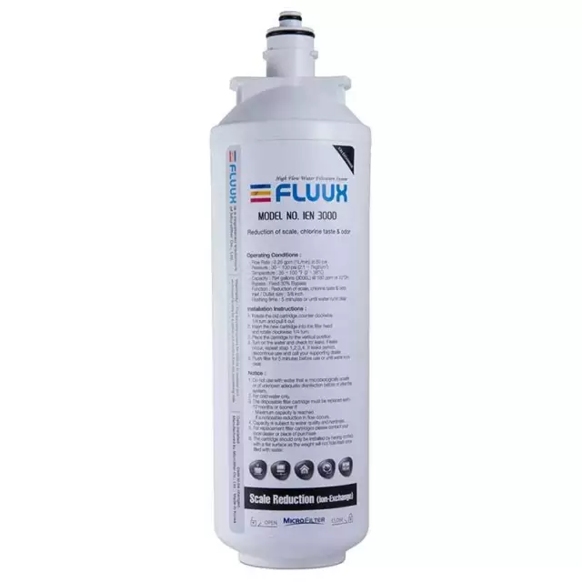 FLUUX filters Scale Reduction Water Filter Reduces Scale & removes Chlorine 3
