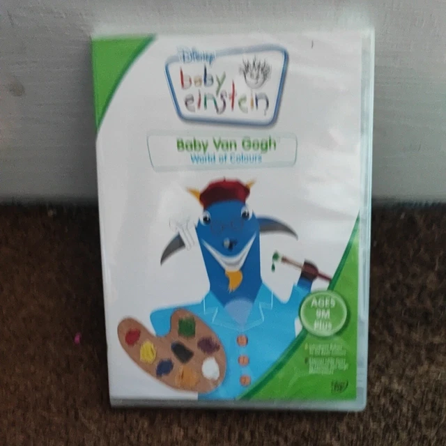 DISNEY BABY EINSTEIN Baby Van Gogh World Of Colours Uk Dvd New