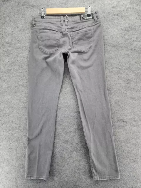 Dollhouse Jeans Womens Juniors 9 Gray Skinny Leg 2