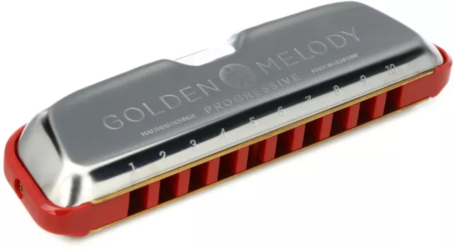 Hohner Golden Melody Harmonica - Key of A Version 2
