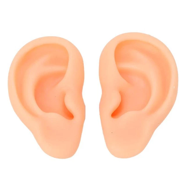 [Modello auricolari in silicone per orecchini - simulazione morbida - design flessibile