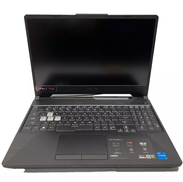 Asus Tuf F15 512Gb Gaming Laptop