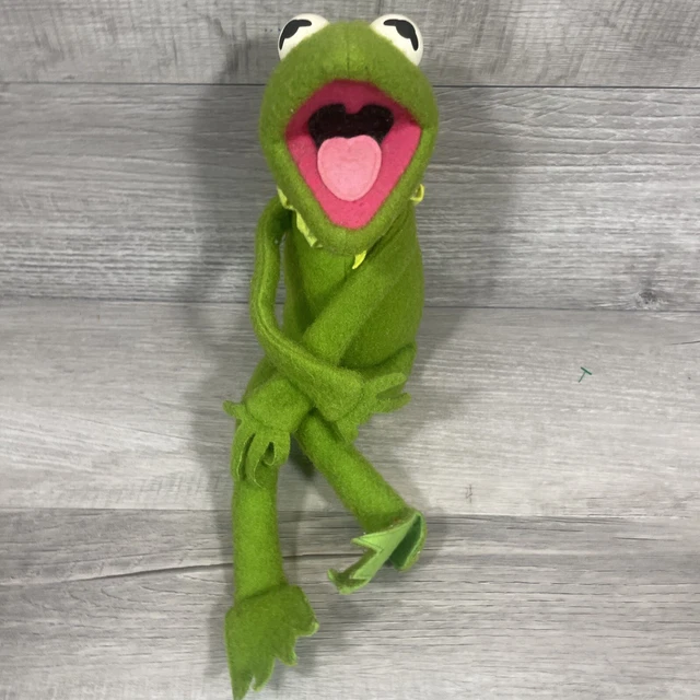 Kermit The Frog 1976 Macy Fisher Price Jim Henson Muppet Plush #850 Stuffed 20"