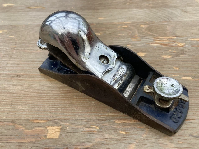 Vintage Record No 018 block plane Small Hand record plane