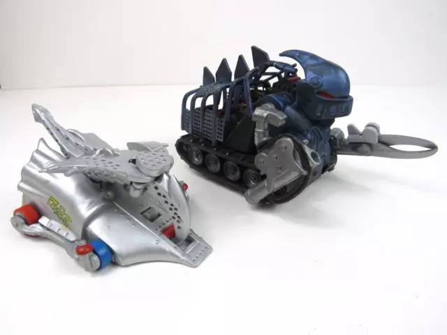 Robot Wars Sir Killalot & Razer Action Figures Pull Back Toys BBC 2001 Logistix