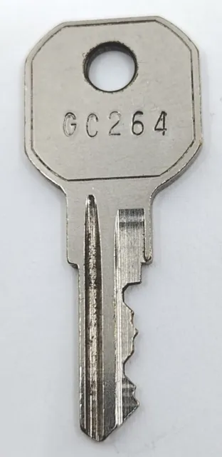 Vintage Key FUEL GC264 Appx 1-5/8" Replacement Locks Steampunk 2