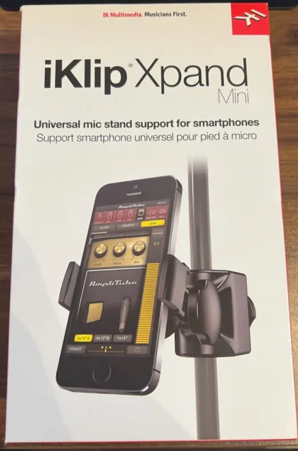 BRAND NEW SEALED IN BOX IK Multimedia iKlip Xpand Mini