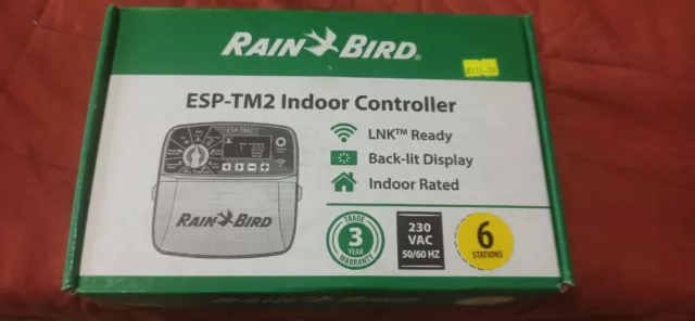 Centralina per irrigazione Rain Bird 6 zone Interno ESP-TM2 Compatibile LNK