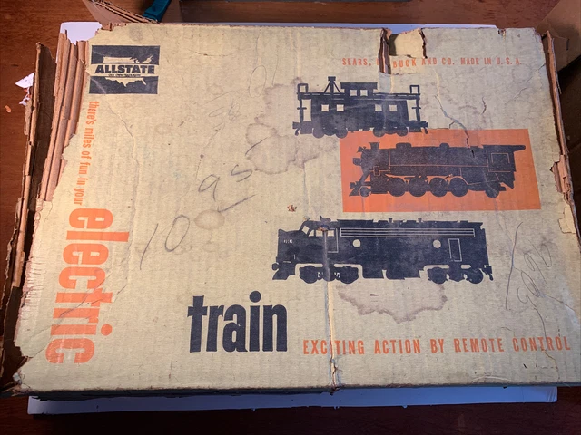 Allstate electric train set outlet