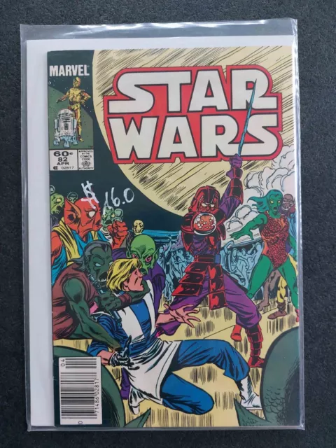 Comic US: Star Wars #82 - 1984 - Marvel - Kioskausgabe Bagged & Boarded