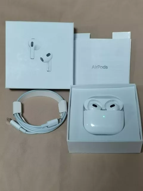 Apple Airpods 3rd Generation Bluetooth Earbuds Earphone+Charging Case White_