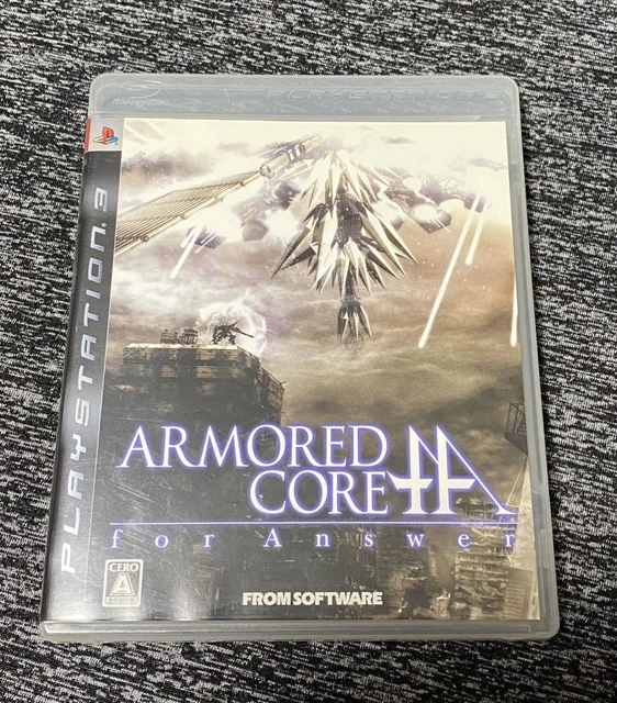 ARMORED CORE FOR Answer Japanese Game software PlayStation3 PS3 from
