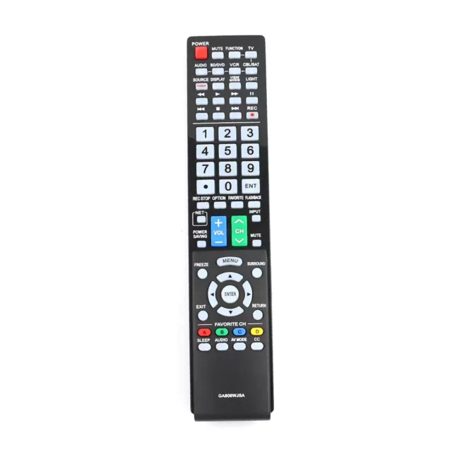 New GA806WJSA Replace Remote Control Fit for Sharp TV LC-40LE700UN LC-52LE700UN