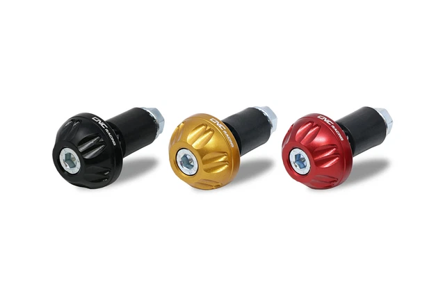 Contrepoids Puig Pour Guidon Moto - Aluminium Bleu, 20mm Ou 40mm, Pour Customisation Légère Et Look Racing - 7