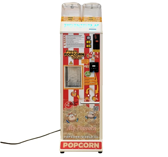 Popcornautomat My Popcorn Popstar M520 V2 Münzautomat Verkaufsautomat