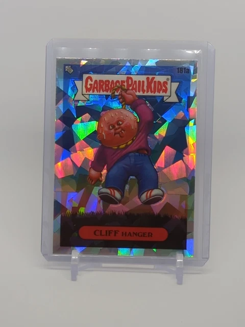 Cliff Hanger Topps Chrome Garbage Pail Kids Series 5 Atomic Refractor #181A 2022