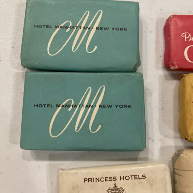 Vintage SOAP Jhirmack Camay  Cashmere Bouquet  travel motel mini lot Advertising 2