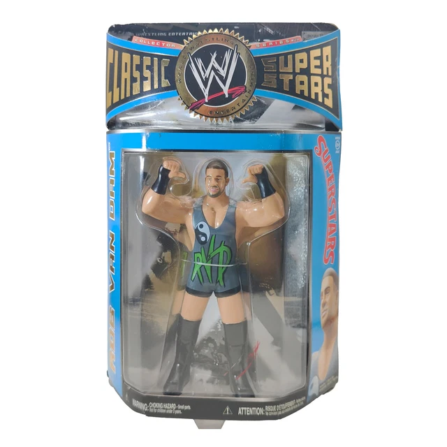 Figurine Jakks Pacific Rob Van Dam – Édition Limitée 1/5000 – WWE ECW – 20 Cm – Complète