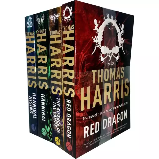 Thomas Harris Hannibal Lecter Collection 4 Books Set Red Dragon, | Thomas Harris