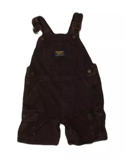 OSH KOSH Baby Boys Dungarees Cargo Shorts 18-24 Months Brown Cotton AP11