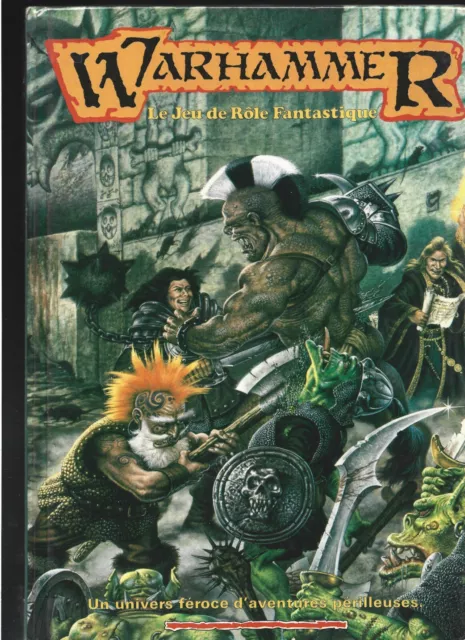 Jdr Jeu De Role / Descartes Warhammer 1Ere Ed Livre De Base Vf