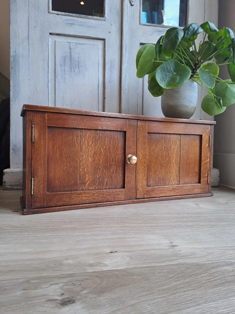 Armadio Da Parete Retrò In Legno E Vetro – 100 Cm, 4 Ante, Con Ganci E Mensola Aperta, Per Bagno E Cucina