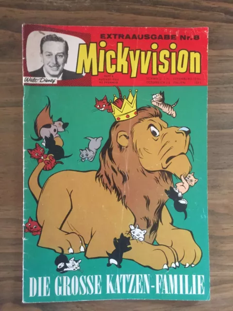 MICKYVISION, EXTRAAUSGABE Nr. 8, 1964, Die grosse Katzen-Familie, Comic