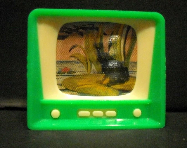 Vintage FLICKER TV Original - Made in Germany - Temperamatite 1950/60 6 RARE