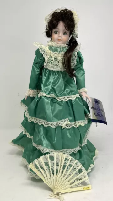 The Heritage Mint Porcelain Doll Collection 1988 1989 15In Series ALEXANDRIA D56
