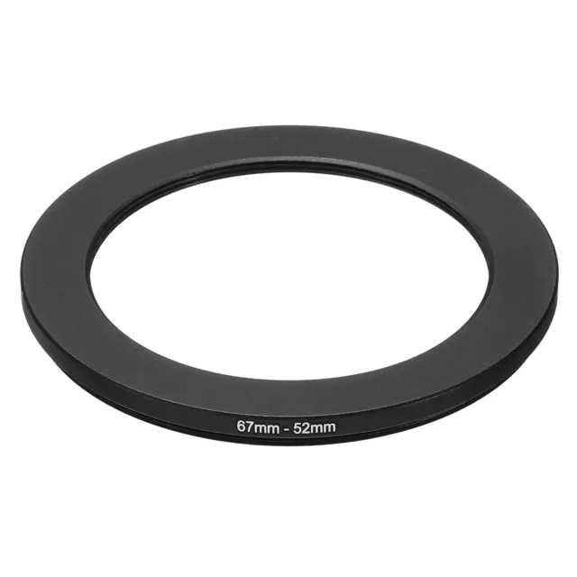67mm-52mm Metal Step Down Ring Camera Lens Filter Adapter Ring Aluminum Filter