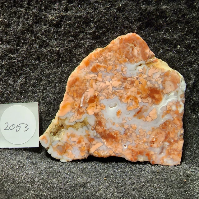 Gorgeous PINK, Cotton Candy Agate Slab for Cabbing/Collect, Intense Pink, Mexico