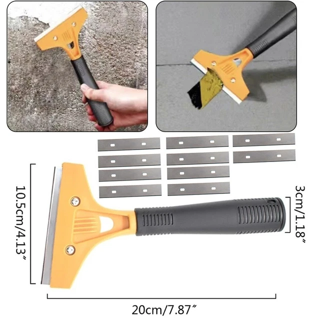 Nuovissime piastrelle raschietto pavimento pulizia metallo + ABS cutter pavimento portatile