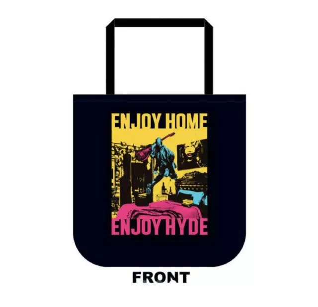 NEW hyde ENJOY HOME ENJOY HYDE Official Tote Bag L'Arc en Ciel from JPN F/S